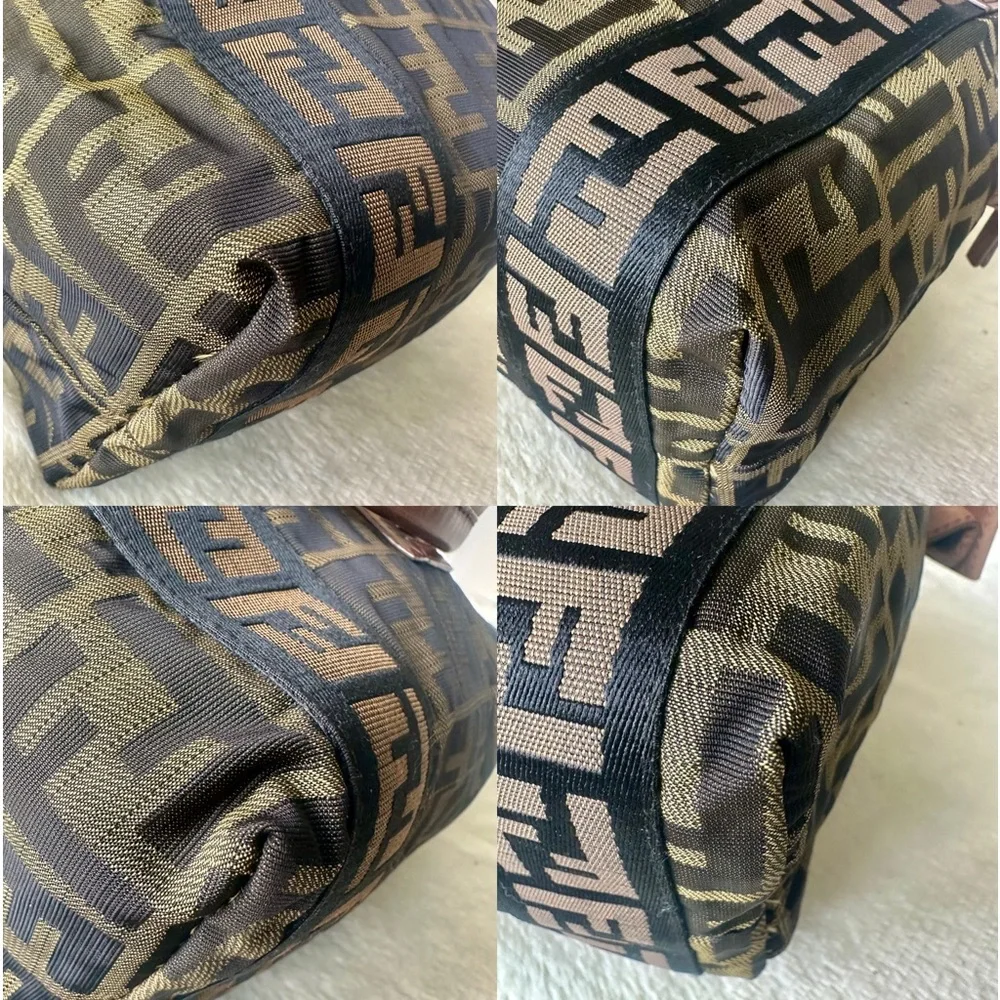FENDI Zucca Pattern Cloth HandBag - Picture 5 of 16
